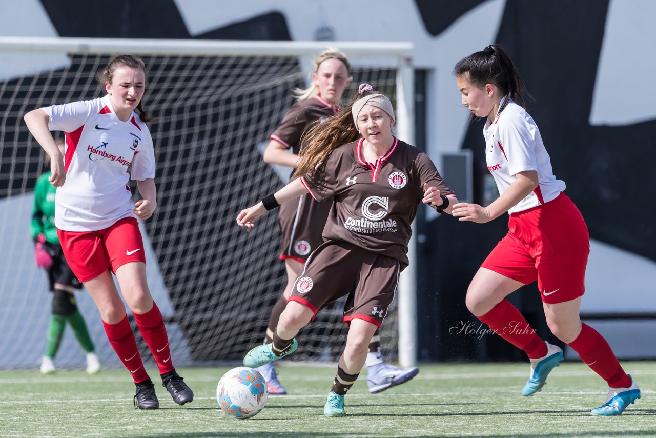 Bild 98 - wBJ St. Pauli - Walddoerfer : Ergebnis: 1:11